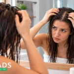 wet thin hairs